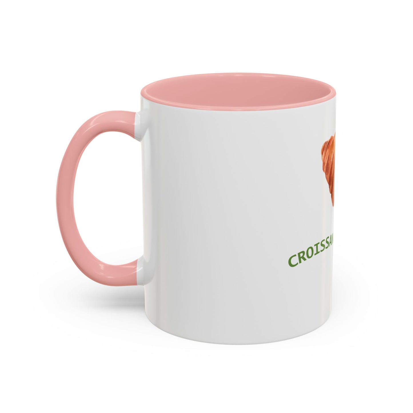 Croissant Mug — Cute Pastry Accent Ceramic Mug (11/15 oz)