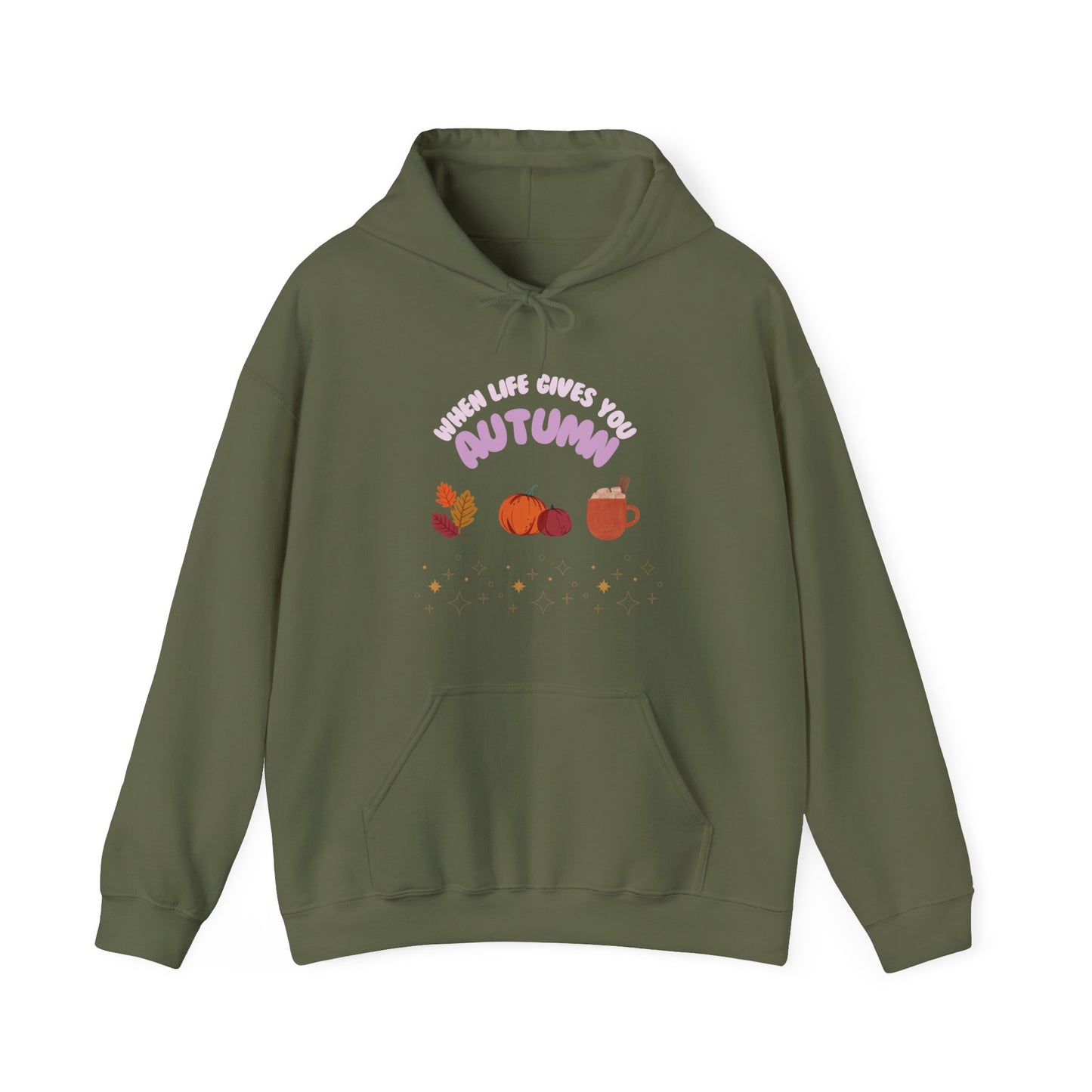 When life gives you Autumn -Unisex Hoodie