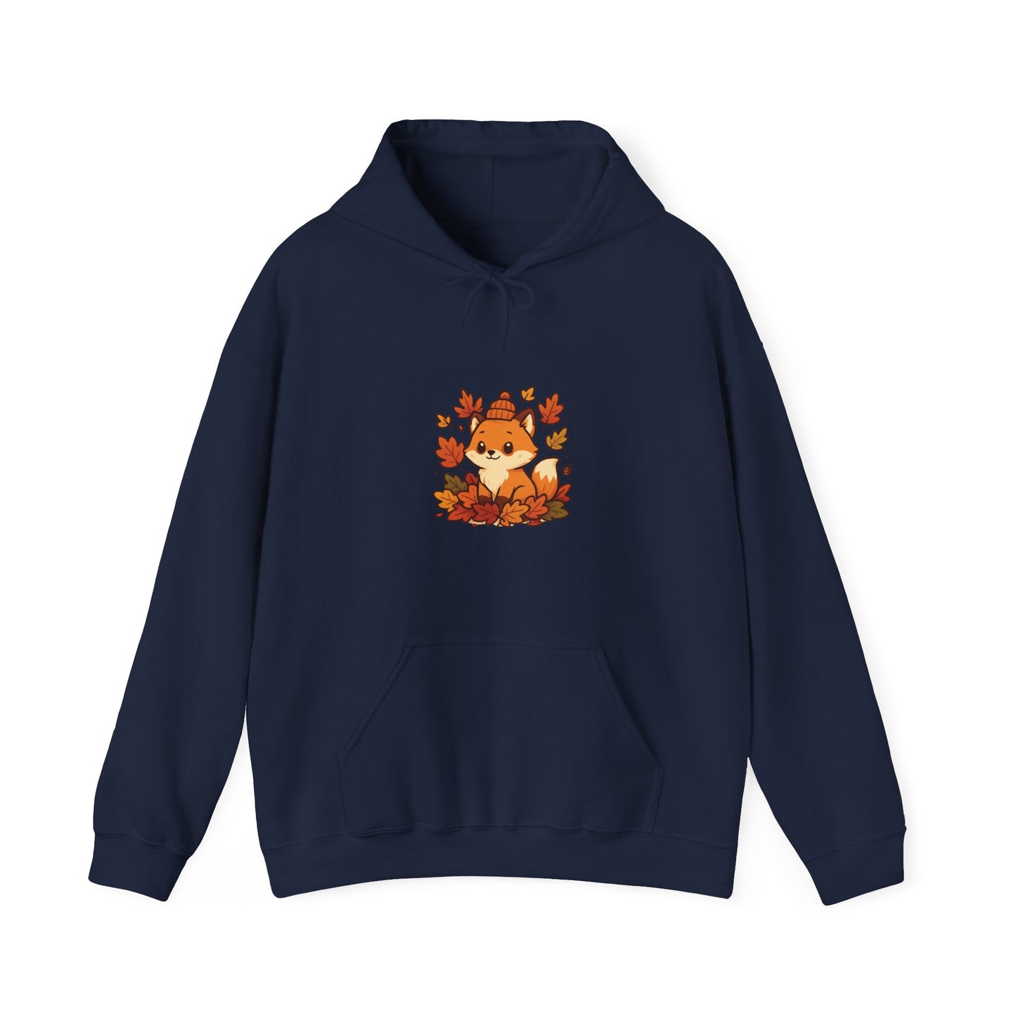 Autumn Fox Sweatshirt – Cozy Unisex Hoodie