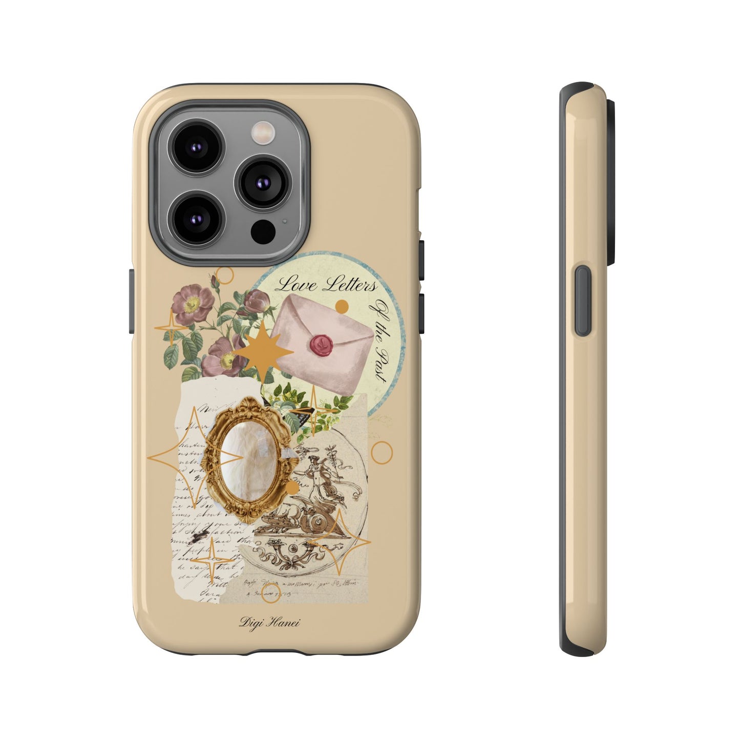 Vintage Inspired Phone Case, Love Letters of the Past - Tough Phone Cover