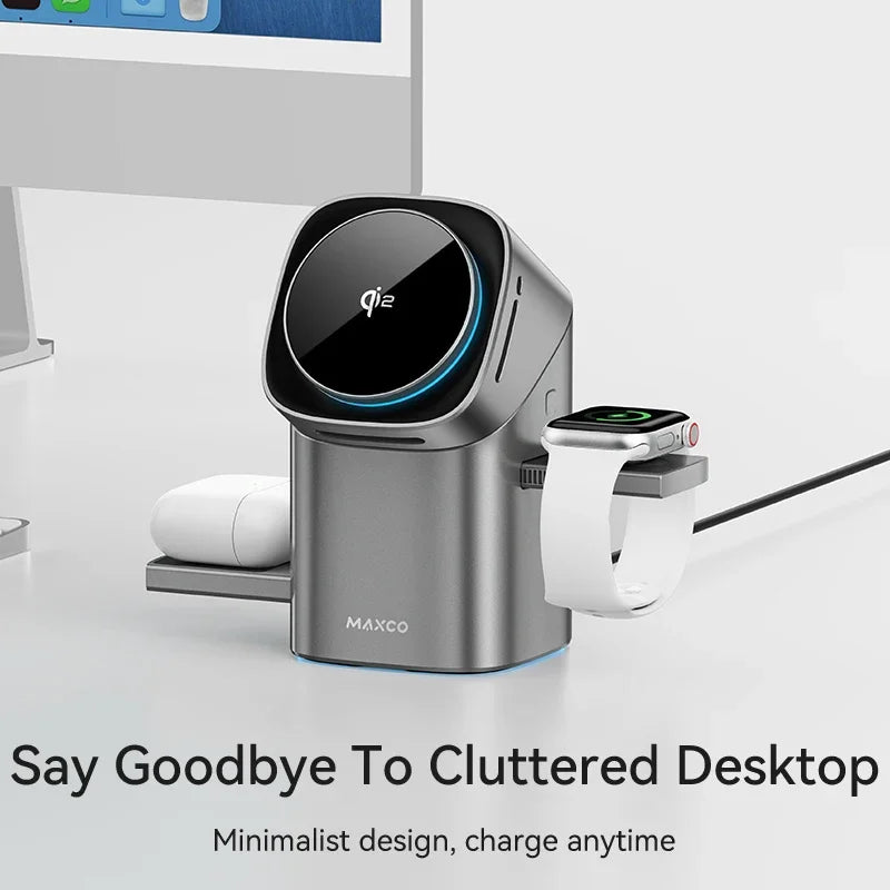 MagCharge Pro 3-in-1 Wireless Charging Station